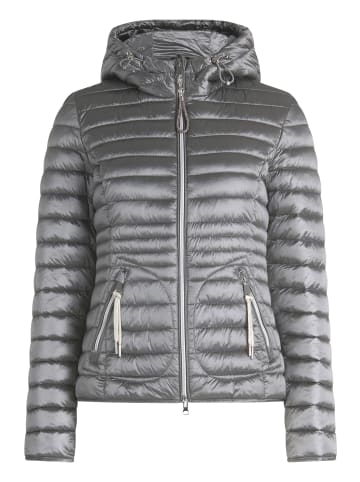 CARTOON Steppjacke mit Reißverschlusstaschen in hellgrau