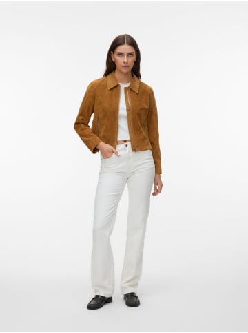 Vero Moda Jacke aus Wildleder in Chipmunk