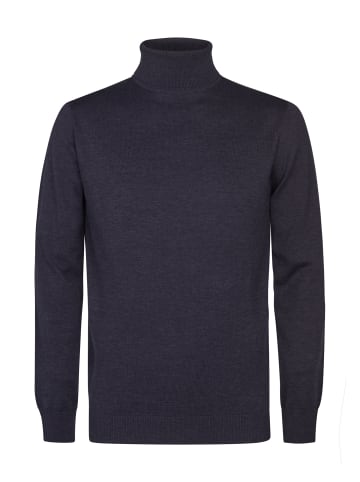 Petrol Industries Feinstrickrollkragenpullover Vail in Blau