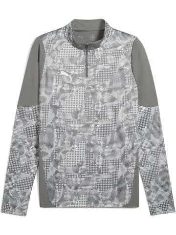 Puma Pullover "TeamCUP Training 1/4 Zip Top" in Grau