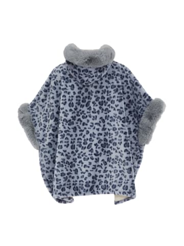 osha Damen Poncho in Flieder