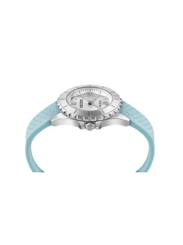 Philipp Plein Analoguhr für Damen in blau