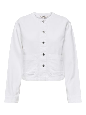 ONLY Jeansjacke in White Denim