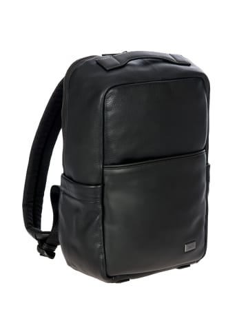 BRIC`s Torino Daypack Leder 37 cm Laptopfach in black