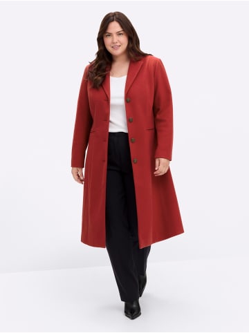 sheego by Joe Browns Mantel in kirsche