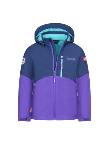 Trollkids Softshelljacke Balestrand in wisteria purple