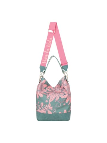 Fritzi aus Preußen Fritzi x Frida Kahlo Limited Bloom Schultertasche 27 cm bloom green