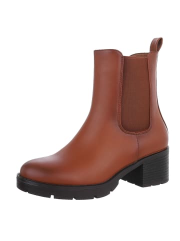 Ital-Design High Heel in Camel