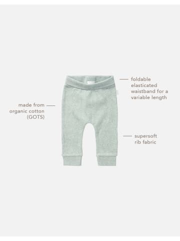 Noppies Jogginghose Naura in Grey Mint Melange