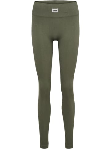 Hummel Hummel Leggings Hmlpulse Damen in DUSTY OLIVE