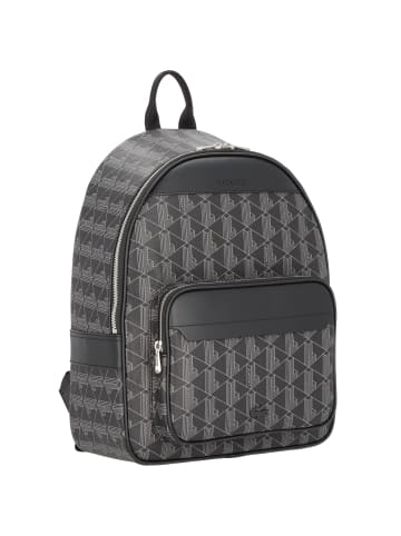 Lacoste Monogram The Blend Daypack 41 cm allover monogram noir gris