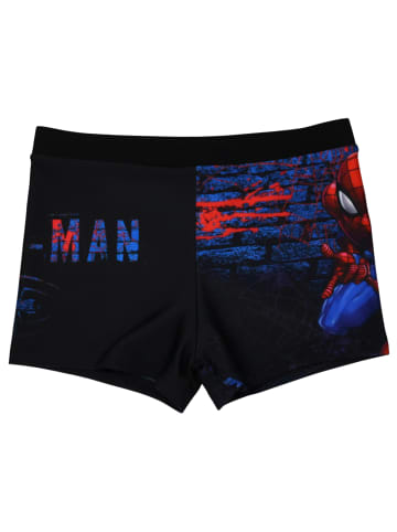 Spiderman Marvel Spiderman Badehose Schwimmhose Badekleidung Hose in schwarz