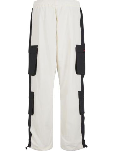 FUBU Full Tracksuit in offwhite/black