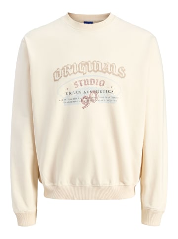 Jack & Jones Sweatshirt in Antique White