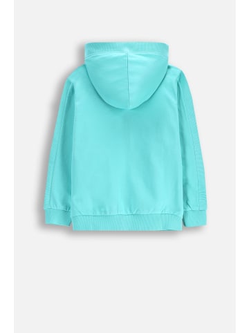 Coccodrillo Reißverschlussjacke in türkis