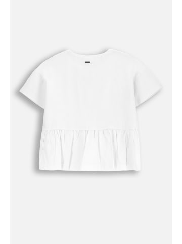 Coccodrillo T-Shirt mit kurzen Ärmeln in weiß
