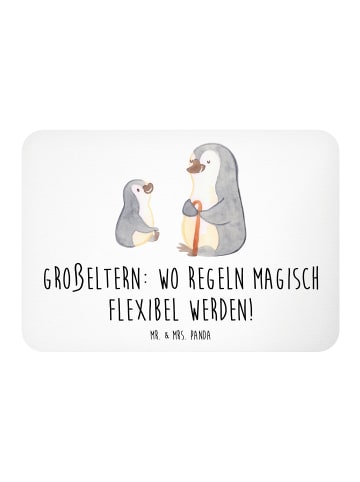 Mr. & Mrs. Panda Kühlschrankmagnet Großeltern Magie mit Spruch in Weiß