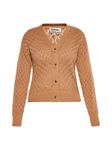 Sidona Damen Cardigan in KAMEL