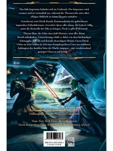 Panini Verlags GmbH Star Wars The Old Republic | Vernichtung
