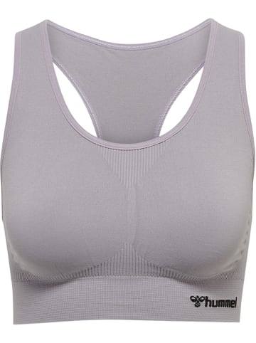 Hummel Hummel T-Shirt Hmltif Yoga Damen Dehnbarem Schnelltrocknend Nahtlosen in MINIMAL GRAY