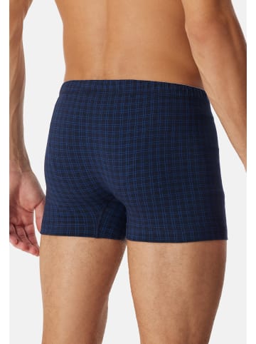 Schiesser Retro Short / Pant Cotton Casual Organic Cotton in Dunkelblau