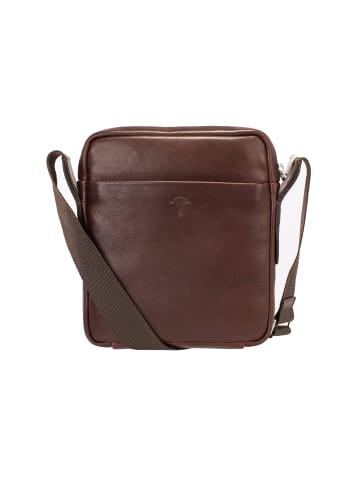 JOOP! Schultertasche 'Treviso Remus in Dunkelbraun 21 x 25 x 5 cm'