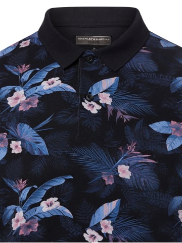 Finshley & Harding Shirt in marine hellblau - 0002