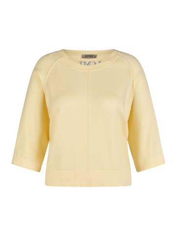 LeComte Pullover "Floral Vibes" in Limoncello