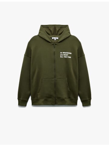 KOTON SWEATSHIRTS in Khaki