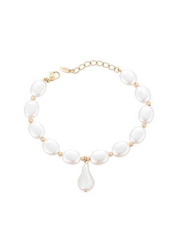 faina Women Bracelet in Rose Gold White