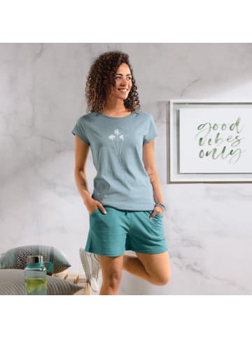 REDBEST Single-Jersey Shorty in jade