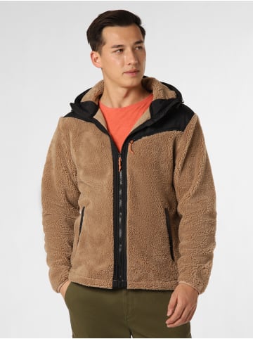 Nils Sundström Jacke in beige schwarz