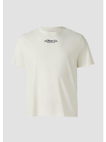 s.Oliver T-Shirt in 02D1_creme