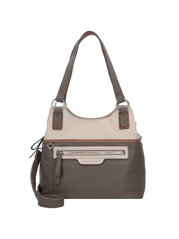 Tom Tailor Jule Schultertasche 32 cm in mixed taupe