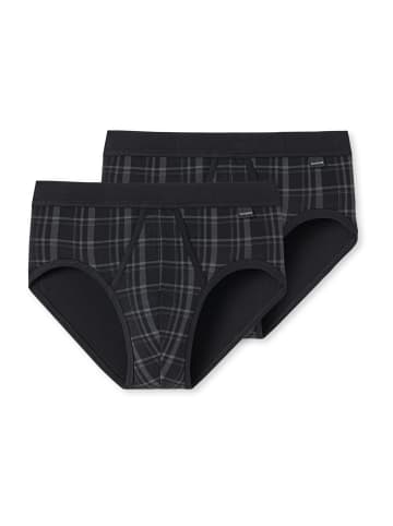 Schiesser Sportslips 2er-Pack Original Classics in Schwarz