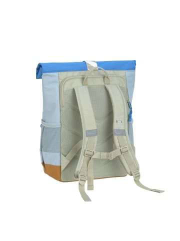 Lässig Lässig Kinderrucksack - Medium Rolltop Backpack Sunny Explorer green/blue