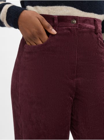 Marie Lund Hose in aubergine