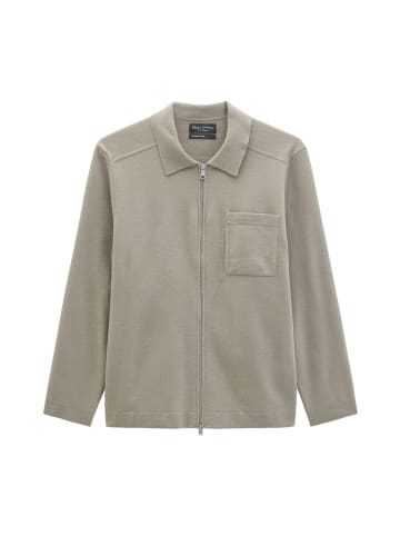 Marc O'Polo Overshirt-Strickjacke regular in Driftwood Haze