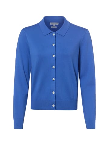Marie Lund Strickjacke in blau - 0004