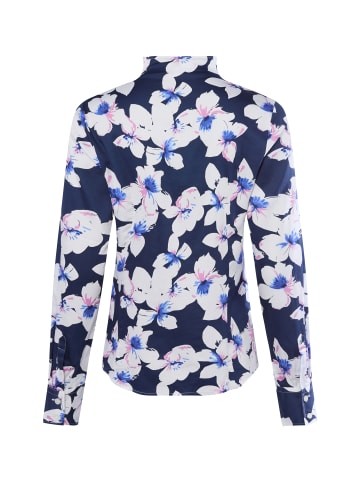 Franco Callegari Bluse in marine weiß - 0109