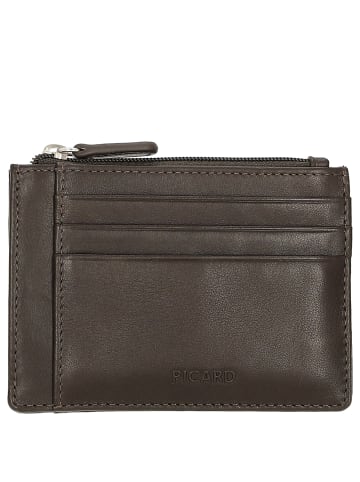 PICARD Brooklyn - Kreditkartenetui 6cc 11 cm Rindsleder (cafe) in cafe