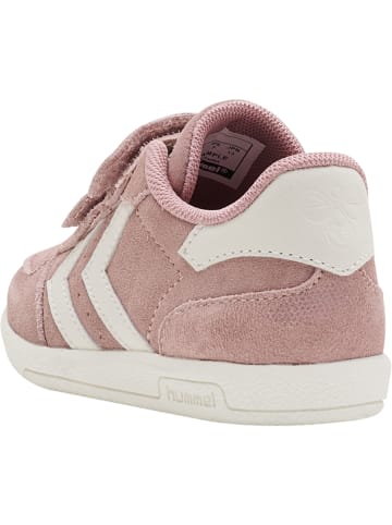 Hummel Hummel Sneaker Victory Suede Kinder in WOODROSE