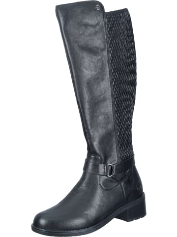 rieker Freizeit Stiefel in schwarz/black