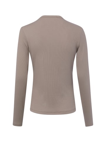 Marie Lund Langarmshirt in taupe