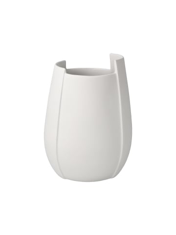 Goebel Vase Ova in Weiß 16 cm