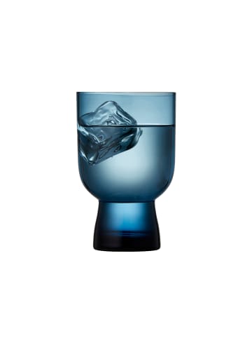 Lyngby Glas Wasserglas Sorrento in Blau