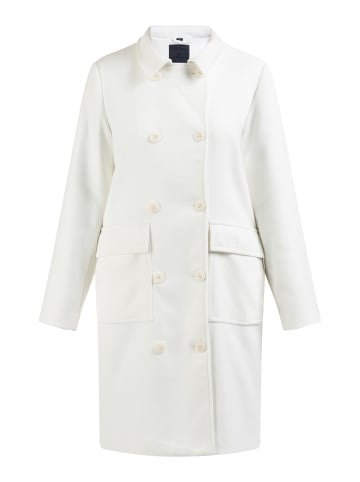 DreiMaster Damen Übergangsmantel in Wollweiss