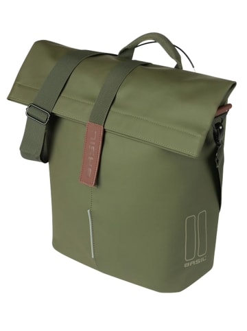 BASIL Gepäckträger Fahrradtasche "City MIK Studs" in moosgrün