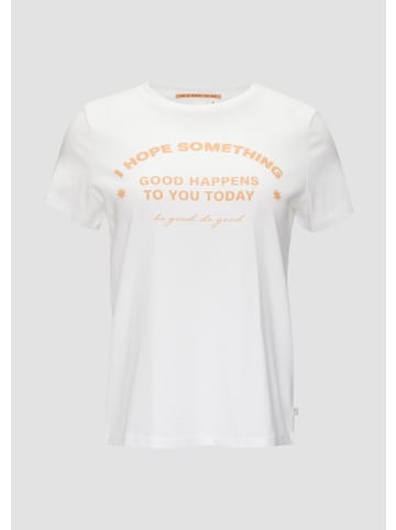 QS T-Shirt in 01D0_weiß
