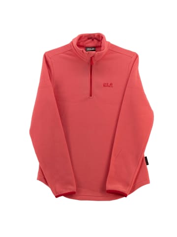 Jack Wolfskin Pullover Echo Fleece Sweater in Rosa